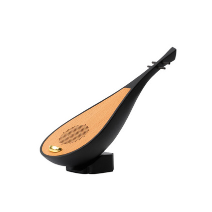 琵琶音乐香炉 禅语点香播放器蓝牙音箱线香炉定制