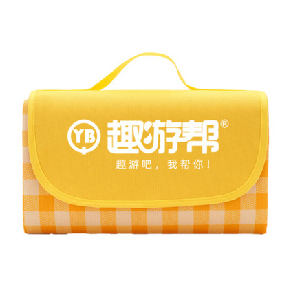 趣游帮 野餐垫 户外帐篷垫加厚防潮垫 耐磨牛津布中号露营野餐垫定制
