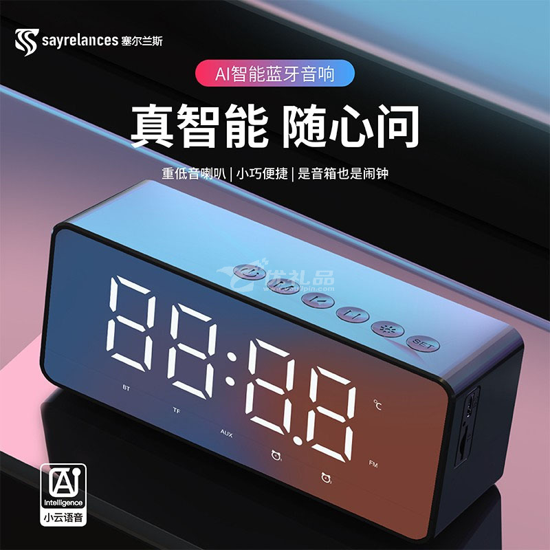 塞尔兰斯（Sayrelances） Q5 AI智能音箱语音遥控音箱定制