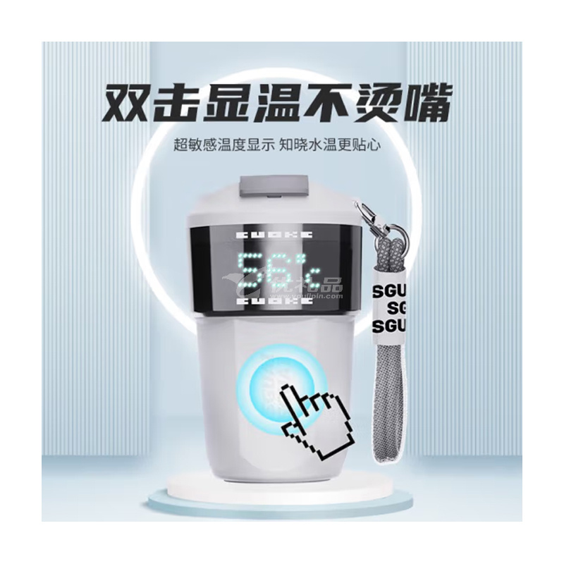 小水怪（SGUAI）智能像素水杯DIY文字表情不锈钢保温杯定制
