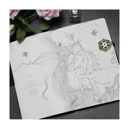 WILLINGHORSE 赞马笔记本商务本 传说·香水手账礼盒系列十周年限量纪念版手工绒面手账情侣本定制