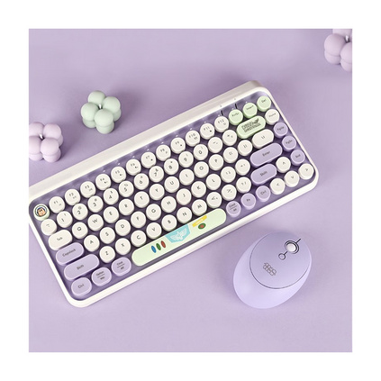 yunGuo松松系列真无线MPL FH30键盘鼠标迪士尼可爱家用办公游戏便携键盘定制