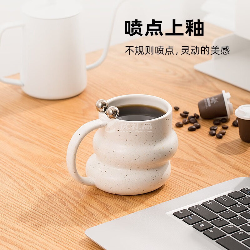 陶瓷马克杯水杯女生办公室咖啡杯情侣杯卷卷杯定制