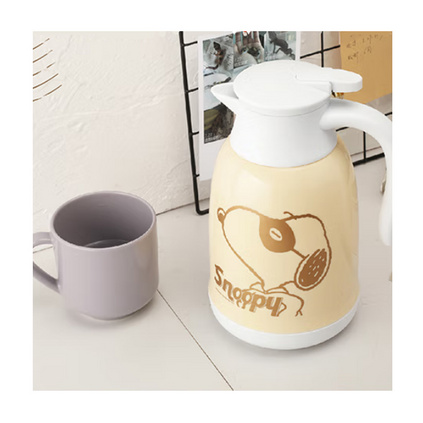 SNOOPY 清漾保温暖水壶 SP-B127G 玻璃内胆大容量保温壶定制