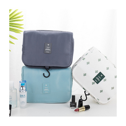 旅行挂钩洗漱包 洗漱化妆包 便携大容量干湿分离洗漱包定制