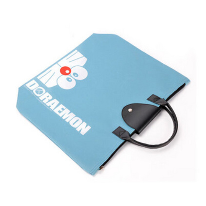 哆啦A梦卡通动漫大容量折叠手提包购物袋布袋环保袋子折叠手提包定制