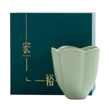 陶瓷主人杯-宋青品名茶杯定制