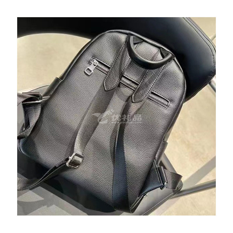 头层牛皮双肩包女士大容量旅行包时尚高级感百度真皮背包定制 头层牛皮双肩包女士大容量旅行包时尚高级感百度真皮背包定制