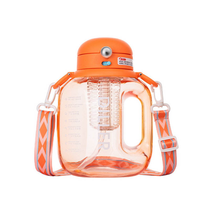 大容量运动水壶顿顿桶女生露营泡果茶塑料杯健身房便携吨吨桶定制 大容量运动水壶顿顿桶女生露营泡果茶塑料杯健身房便携吨吨桶定制