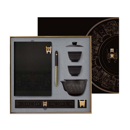 国风问鼎领袖套装定制logo商务礼品套装送领导客户会议伴手礼套装定制