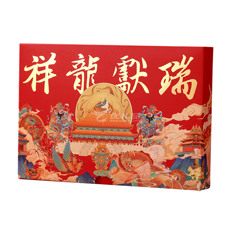 故宫文创祥龙献瑞2024可撕周历摆件龙年新春台历定制