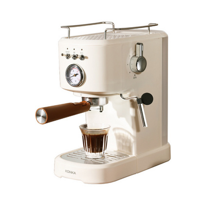 康佳意式咖啡机 半自动萃取浓缩咖啡机 家用小型手柄胶囊咖啡机定制