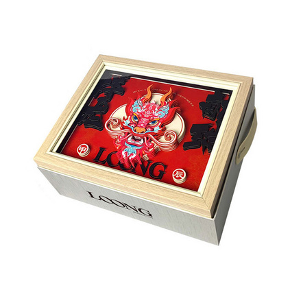 祥龙献瑞礼盒 文创春节年会商务开门红礼盒套装定制