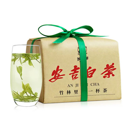 狮峰牌安吉白茶茶叶明前特级优选100g纸包春茶正宗安吉白茶定制