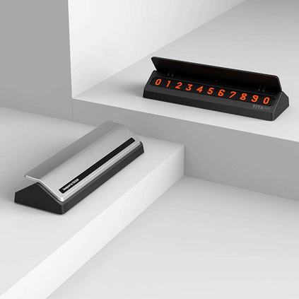 TITA mini-临时停车号码牌创意挪车号码牌汽车用品停车牌定制