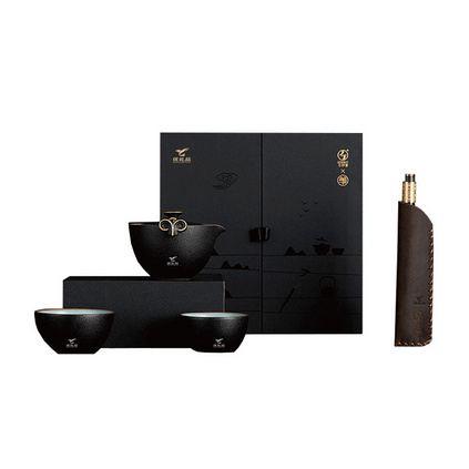笔下X万仟堂联名礼盒高端茶具套装定制