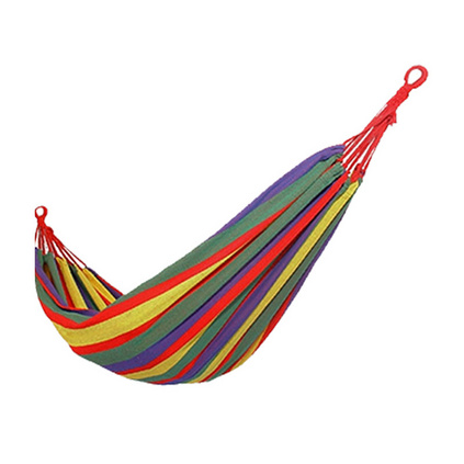 单人帆布加厚吊床沙滩露营休闲加厚加宽加厚帆布吊床定制
