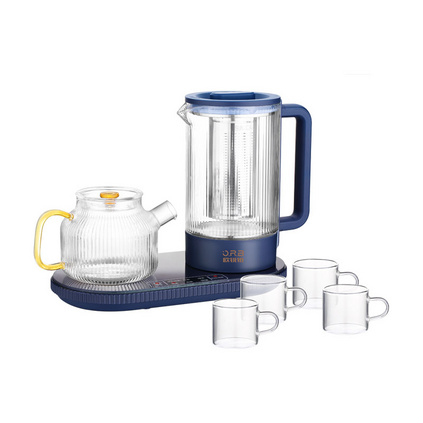 欧锐铂ORB-549 风雅-烹煮一体茶具七件套触控面板居家办公茶具套装定制