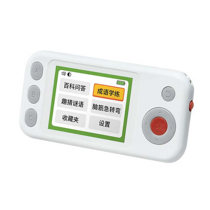 贝恩施百科学习机口袋练习百科问答成语谜语闯关智能机器人早教机定制