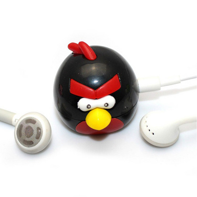 Cheap Mini Angry Birds Mp3 Player Gift Custom