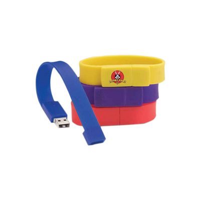 Custom Cheap Wristband USB Webkey Business Gift