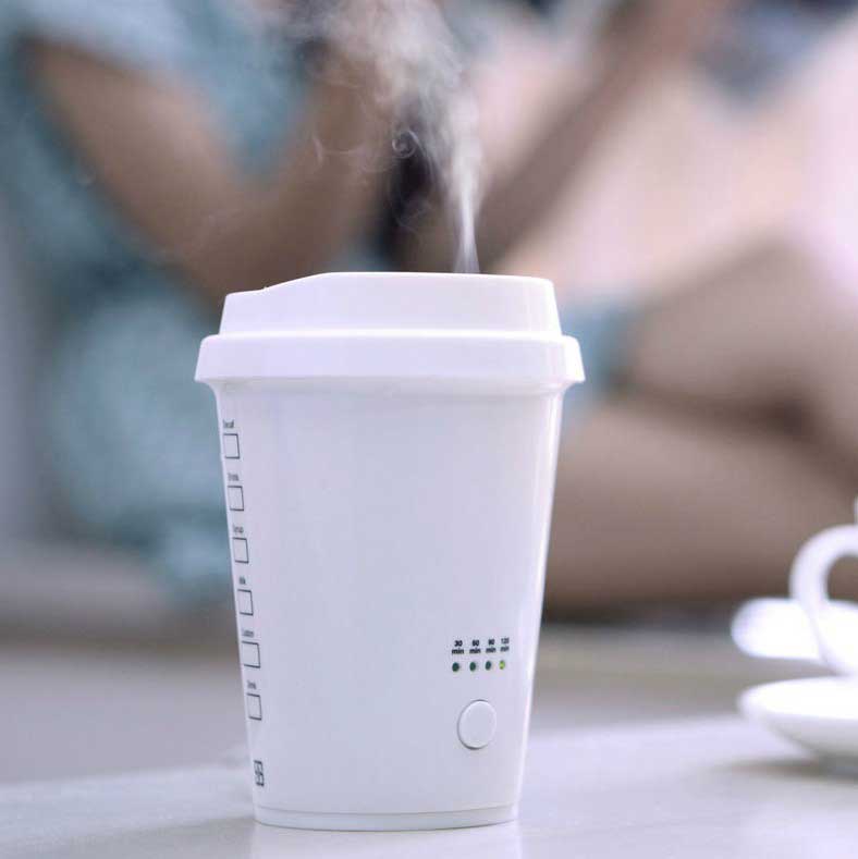 Custom Logo Coffee Cup Air Purifier Aroma Machine