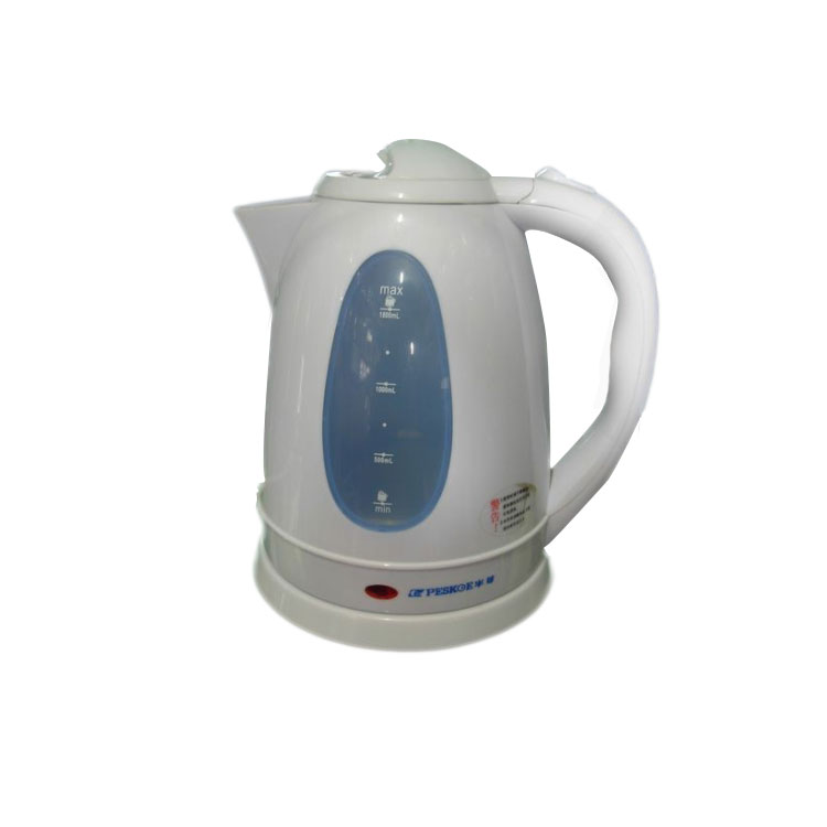 Apajia White/Blue/Violet Protection Plastic 1.8L Water Boiler