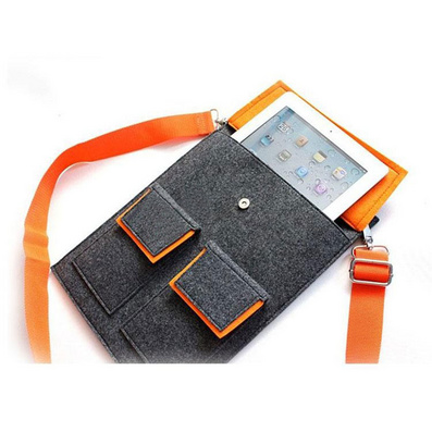 Custom Made Wool Felt iPad Bag