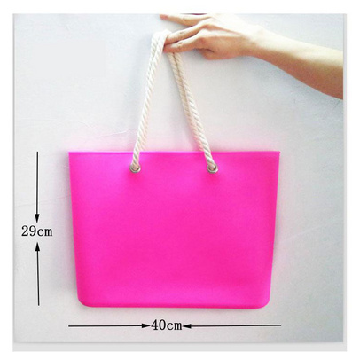 Silica Gel Shoulder Bag Beach Bag Custom