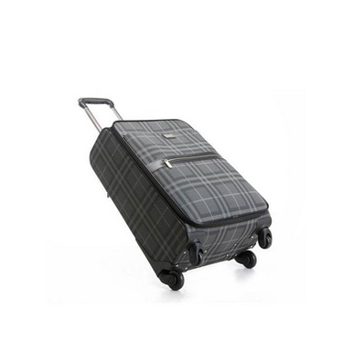 Obosi Black 22 inch Lattice Luggage Case