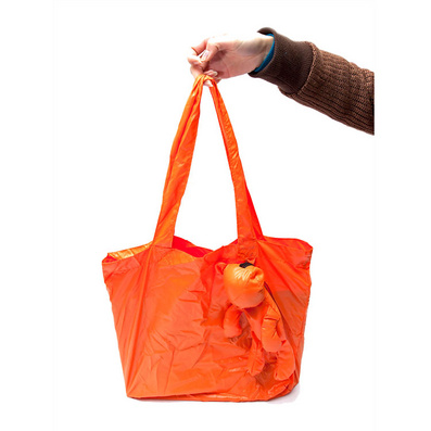 Lovely Bear Shape Nylon Foldable Shopping Bag