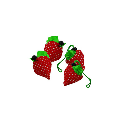 Cute Foldable Strawberry Shopping Bag