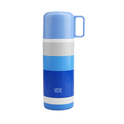 High Quality Stripe Pattern Insulated Water Bottle