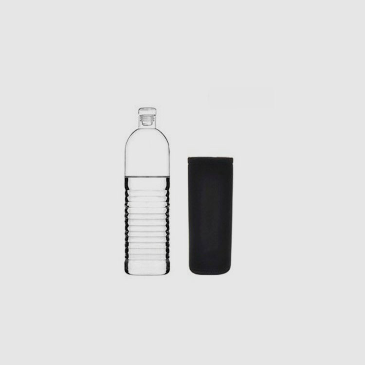 Custom New Glass Spring Water Bottle Traveling Bottle with Logo