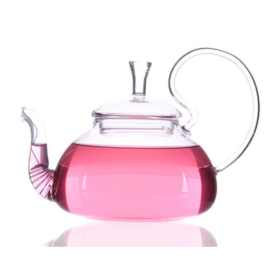Custom 600ml Glass Teapot