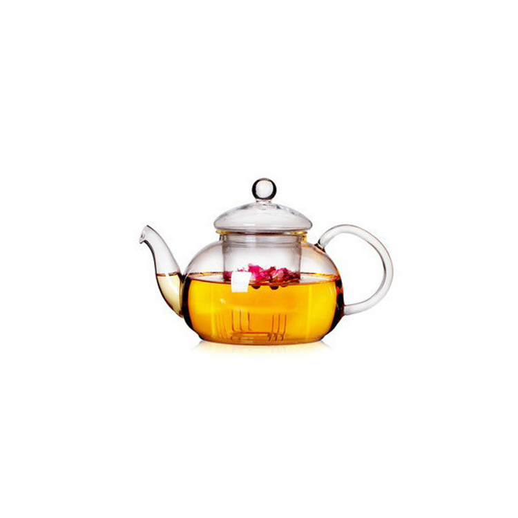 Borosilicate Glass Teapot with Filter Liner