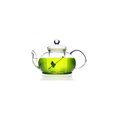 1100ml Glass Water Pot Teapot with Infuser Custom