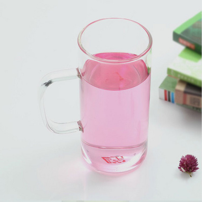 Creative 350ml Heat Resistant Glass Flower Tea Cup