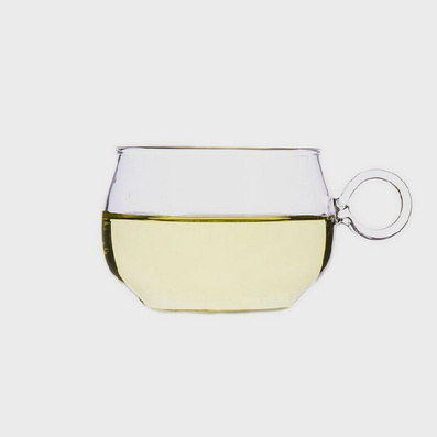 Exquisite Craft Small Size Glass Cup with Handle