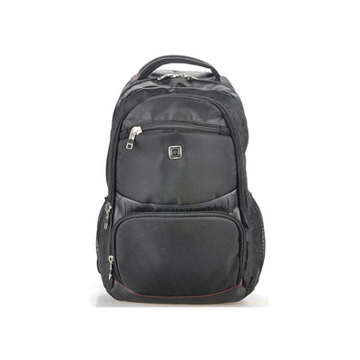 Bigthree large custom made black backpack