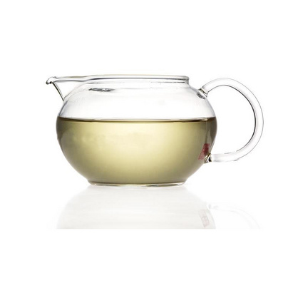 Borosilicate Glass Heat Resistant Tea Cup with Handle Custom
