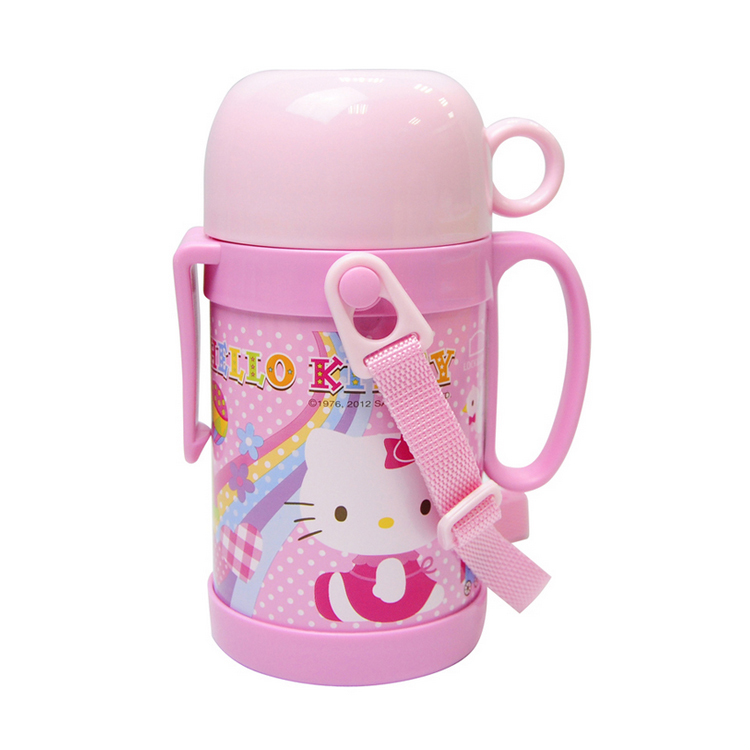 400ml Hello Kitty Insulated Bottle with Strap