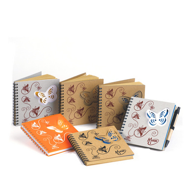 Convenient Writing Journals and Simple Kraft Paper PP Notebooks