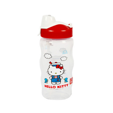 Hello Kitty Water Bottle with Straw for Kids