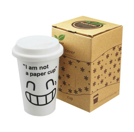 Smiling Face Starbucks Personalized Coffee Mug with Lids
