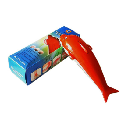 Dolphin Shape Massager with Changeable Heads