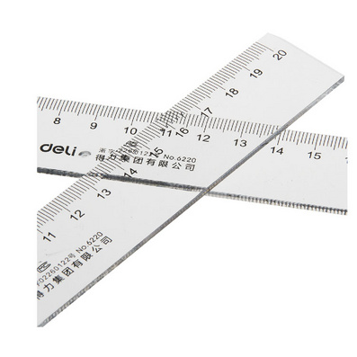 Deli Stationery Plastic Ruler 30cm