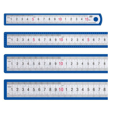 Deli Creative Stationery Stainless Steel Ruler