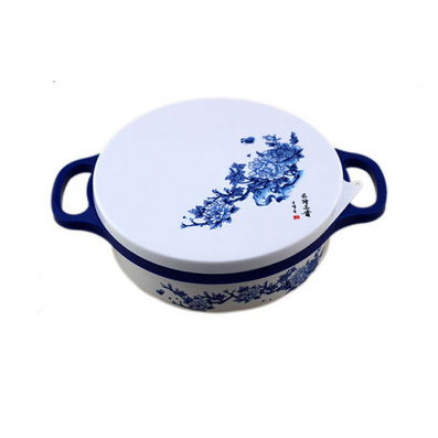 Multi-function Round Blue and White Slicer