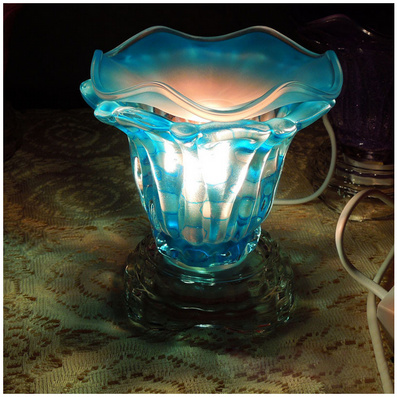 Crystal Glass Small Night Lamp